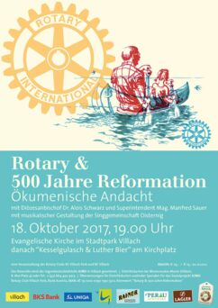 Reformationsampfang 2017 in Villach für die Jugendnotschlafstelle JUNO